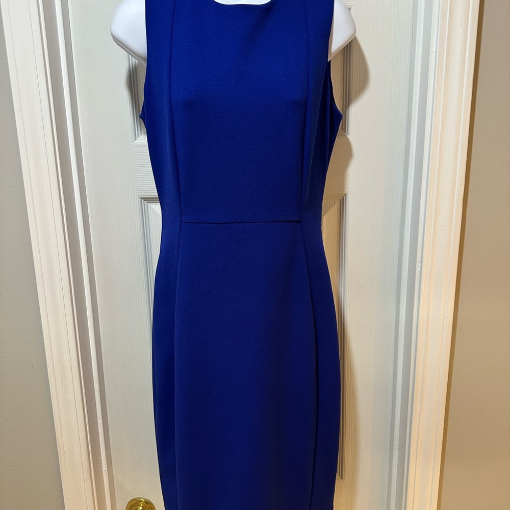Calvin Klein Royal Blue Midi Dress